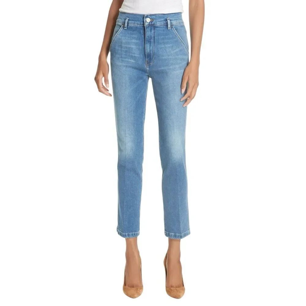 FRAME Le Slender Straight Leg Jeans in Thistle 28